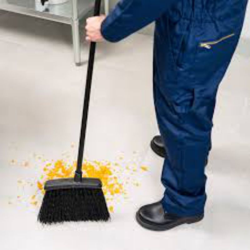 BROOM WAREHOUSE DUO-SWEEP 13"W HEAD