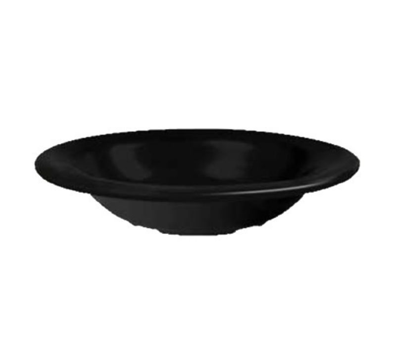BOWL FRUIT MELAMINE BLACK 3.5 OZ
