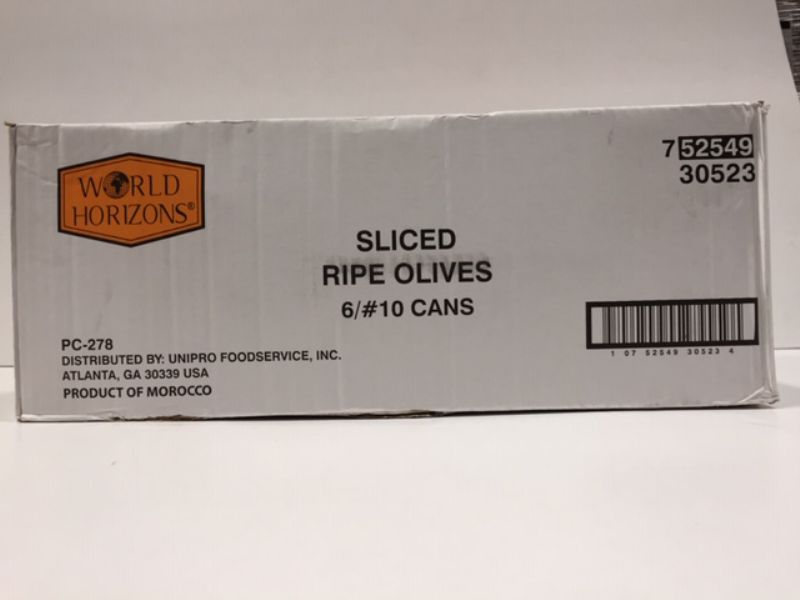 OLIVE RIPE SLICED