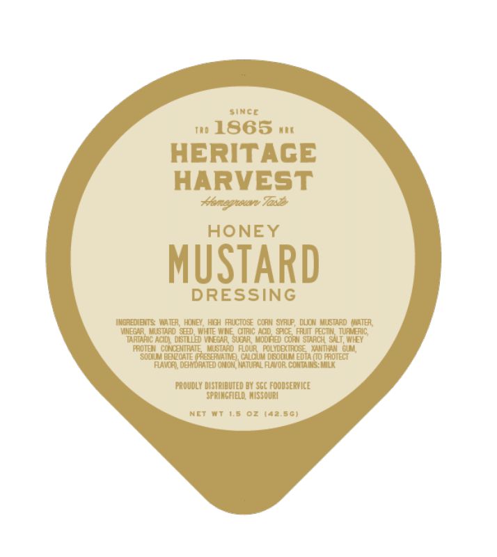 DRESSING HONEY MUSTARD CUP HH