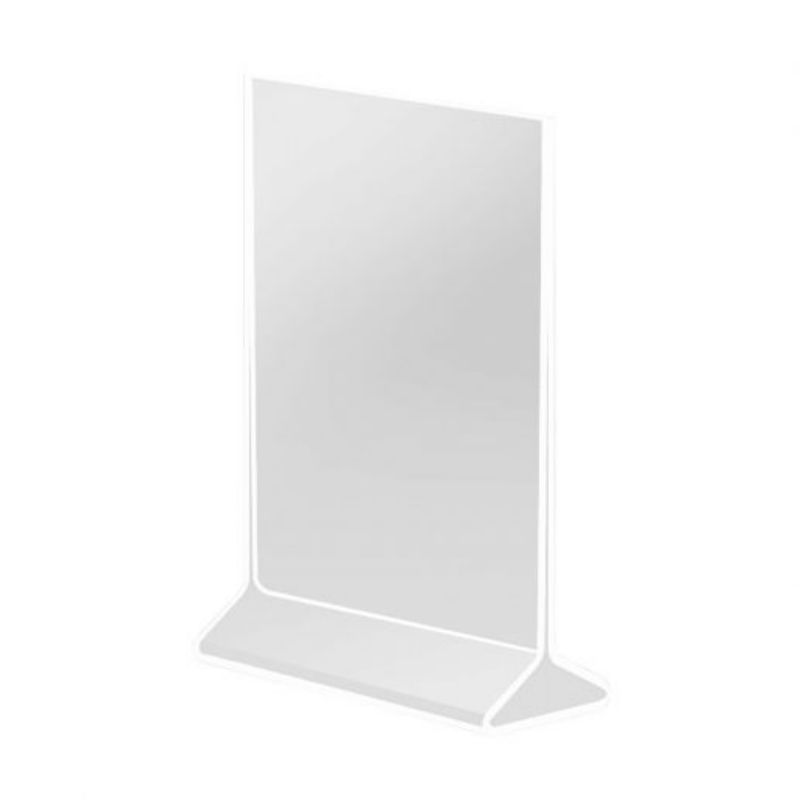 CARD HOLDER CLEAR ACRYLIC 4X8