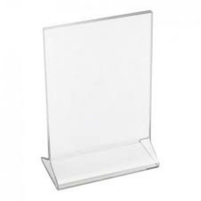CARD HOLDER CLEAR ACRYLIC 5X7