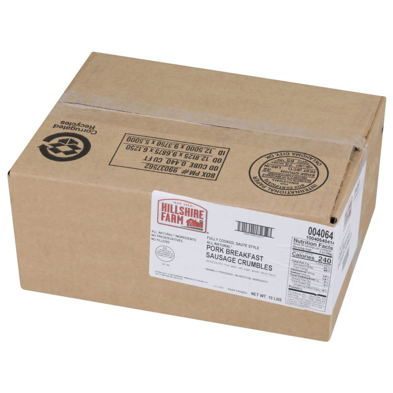 PORK CRUMBLE PRECOOKED SAUTE STYLE GF