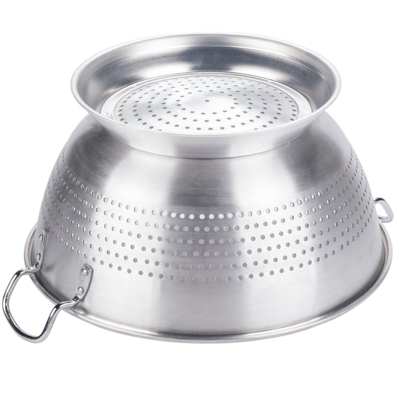 COLANDER ALUMINUM 16 QT 16" DIAM
