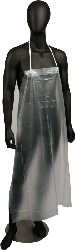 APRON VINYL DISHWASH CLEAR 36"X45