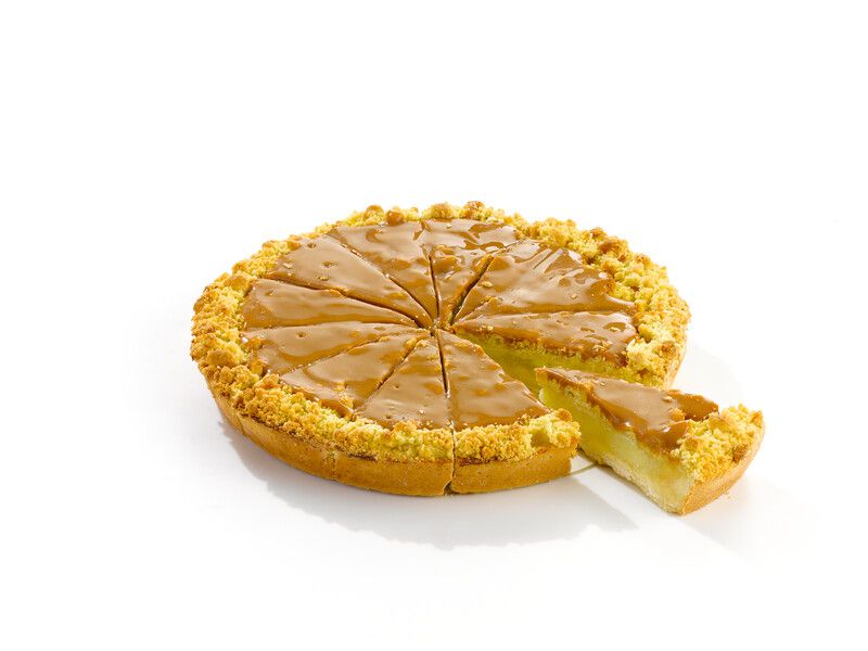 PIE APPLE CARAMEL BAKED