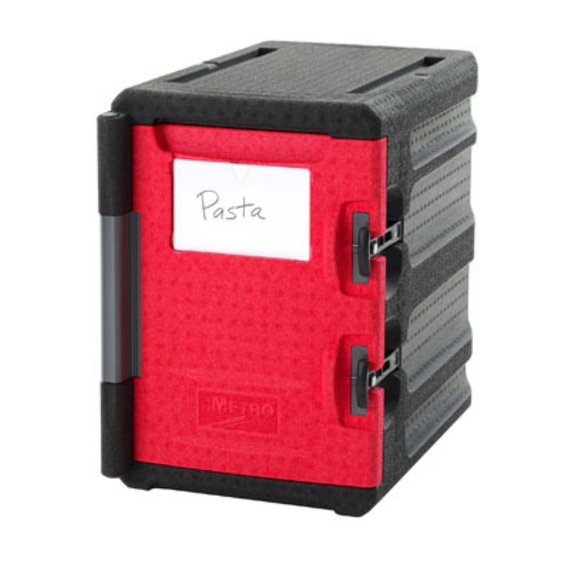 CARRIER FOOD INSULATED 6-PAN BLK/RED