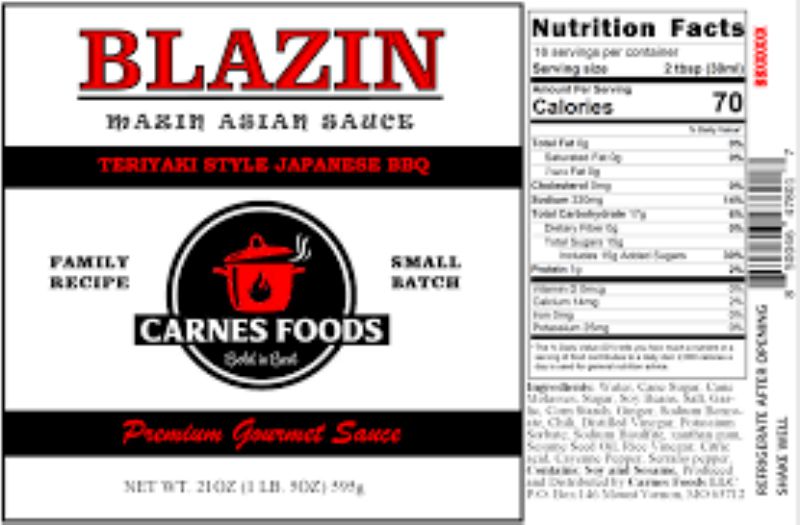 SAUCE BLAZIN MAZIN ASIAN