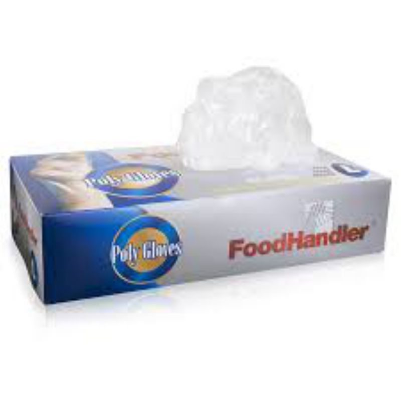 GLOVE POLY MED POWDER FREE CLEAR