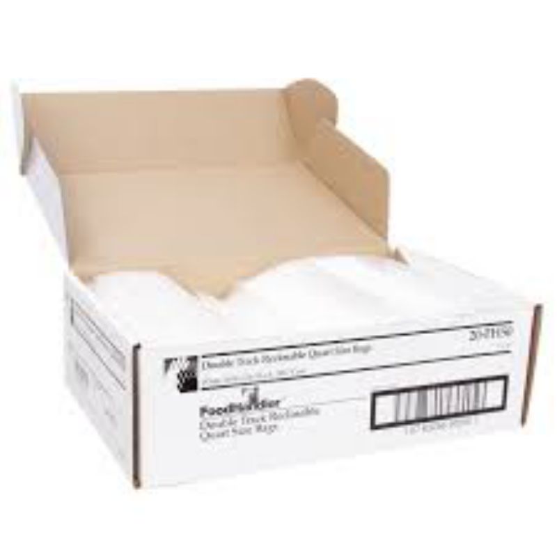 BAG ZIP LOCK QUART 7X8