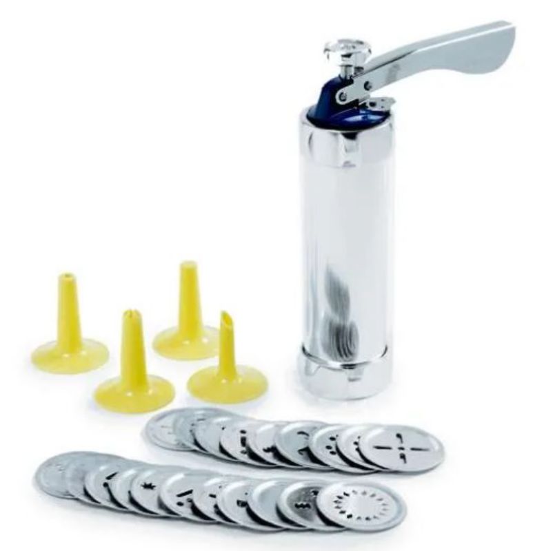 COOKIE ICING PRESS GUN ALUM
