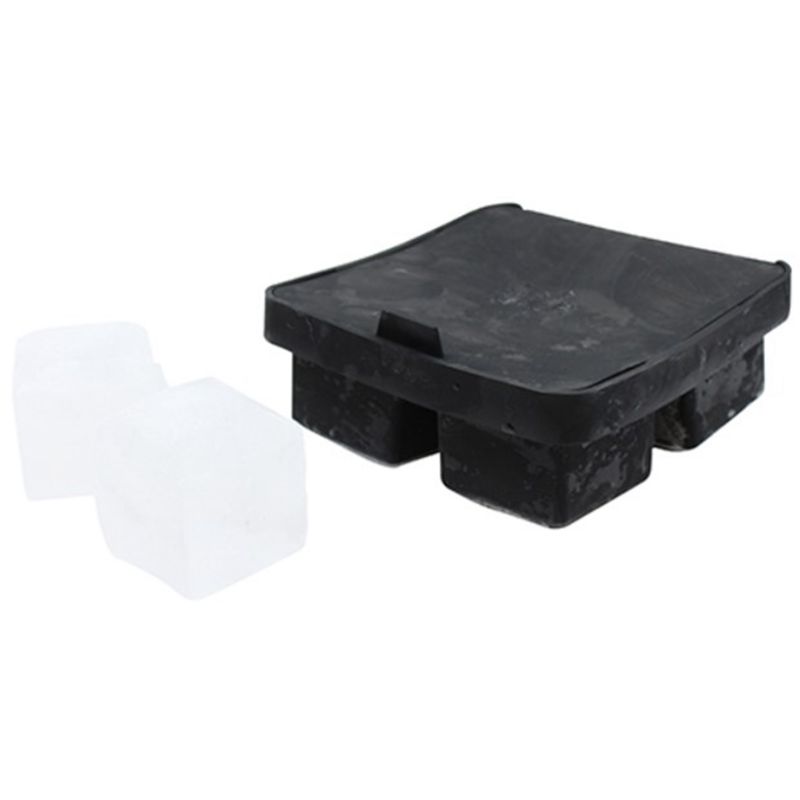 ICE CUBE TRAY SILICON BLACK