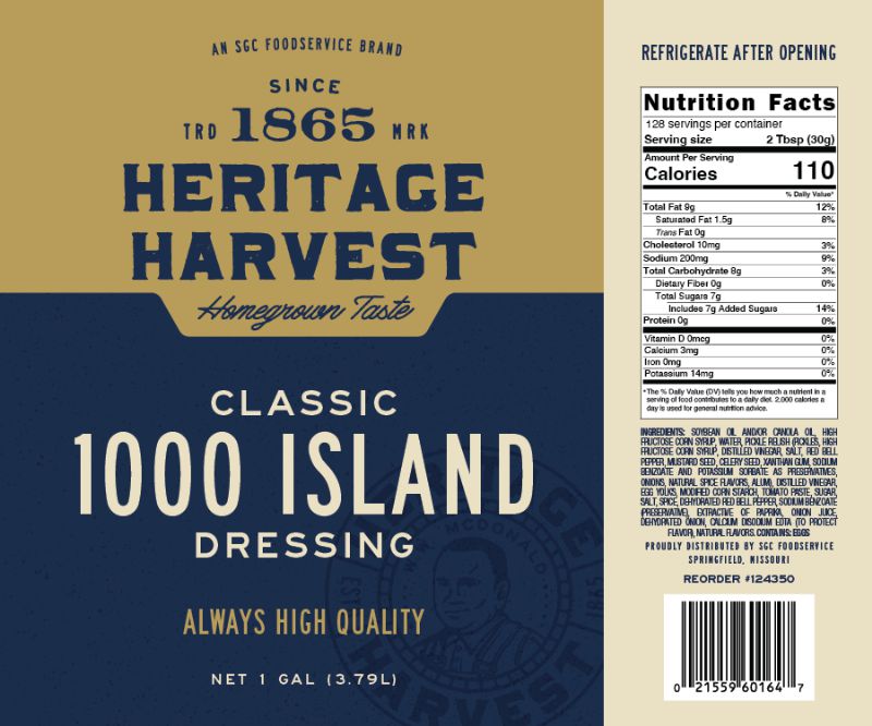DRESSING 1000 ISLAND HH