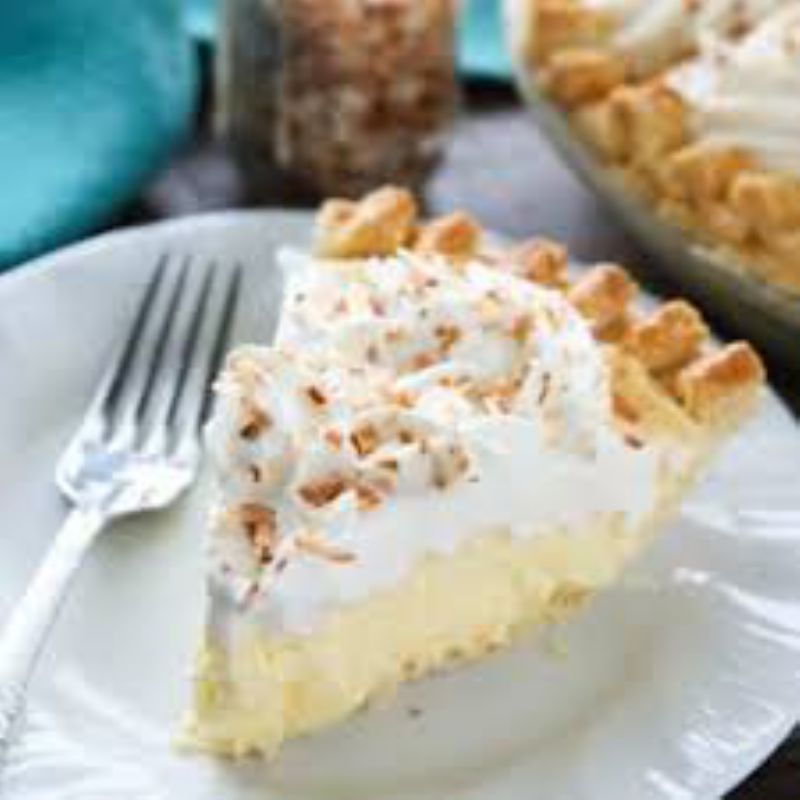 PUDDING MIX COCONUT PIE