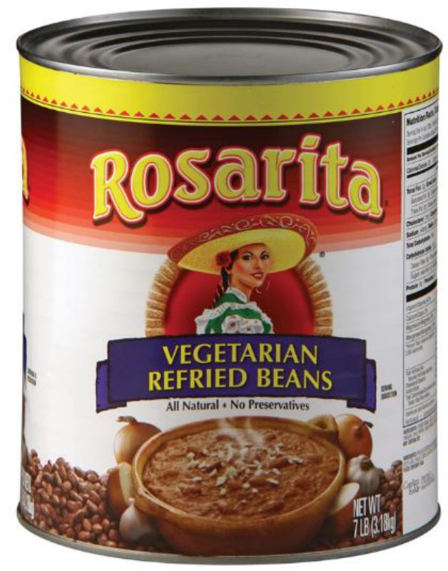 BEAN REFRIED VEGETARIAN