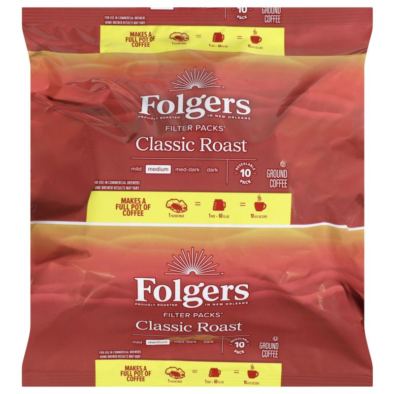 COFFEE FILTER PACK REGULAR