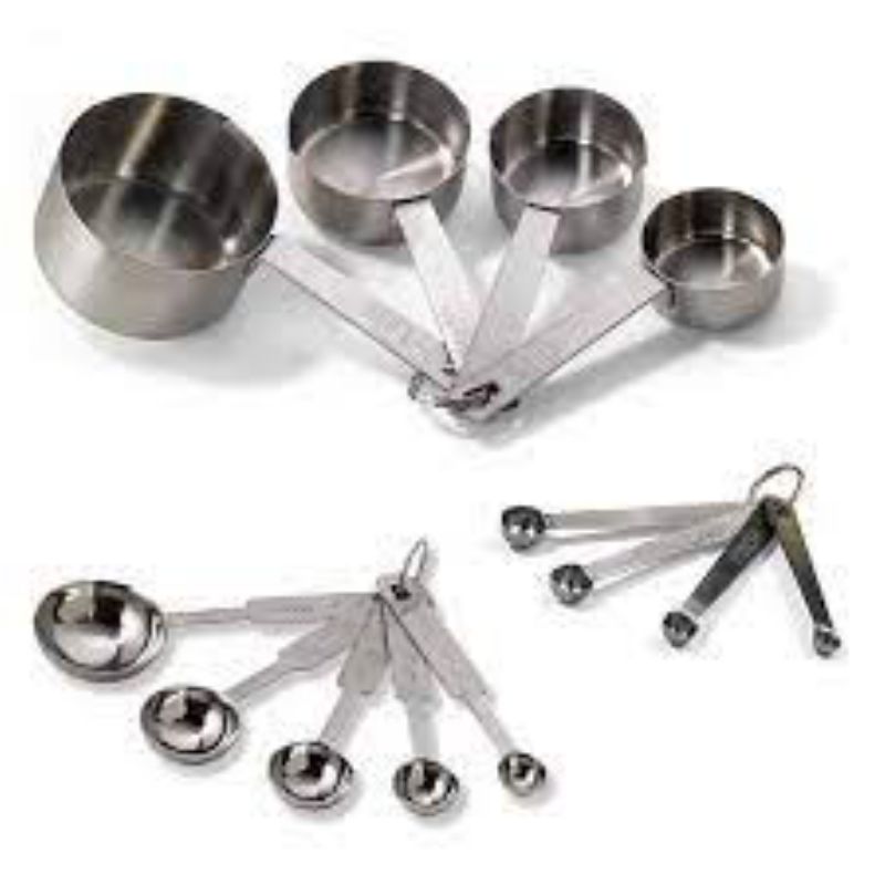 MEASURING SET BAKERS DOZEN S/S