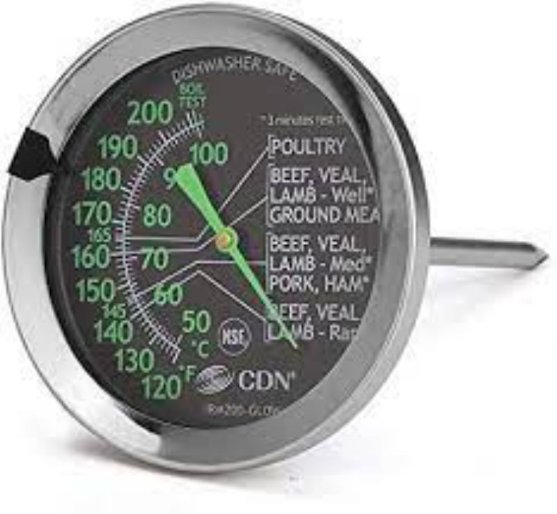 THERMOMETER GLOW MEAT/POULTRY THERMOMETER GLOW MEAT/POULTRY