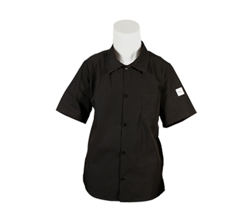 SHIRT CHEF UNISEX BLACK 1XL SHIRT CHEF UNISEX BLACK 1XL