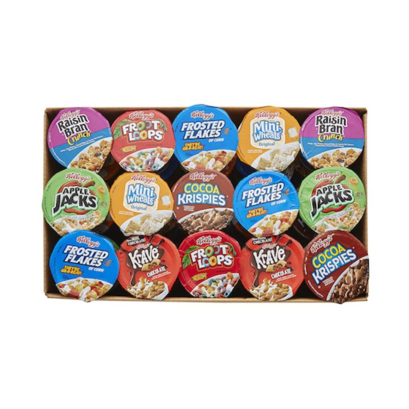 CEREAL ASSORTED CUP PACK