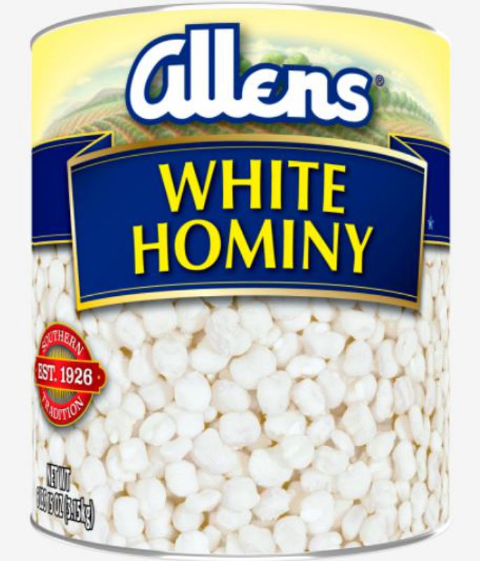 HOMINY WHITE