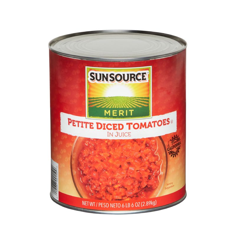 TOMATO DICED PETITE 1/4 JUICE