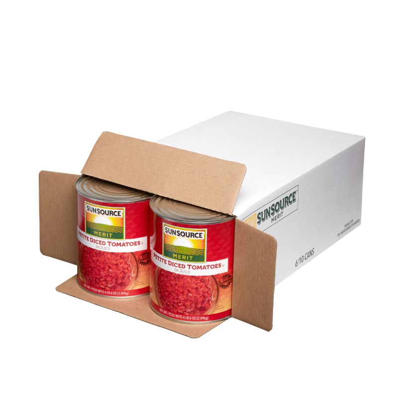 TOMATO DICED PETITE 1/4 JUICE