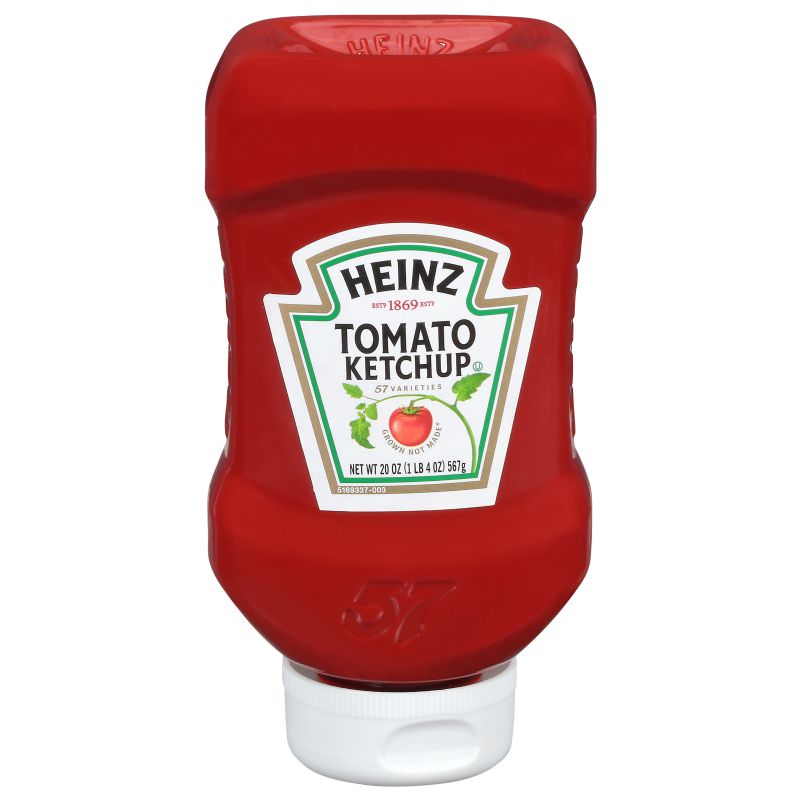 KETCHUP BOTTLE UPSIDE DOWN