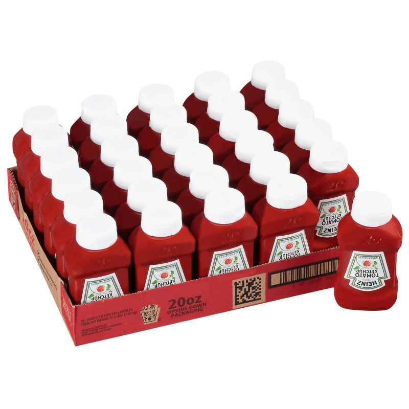 KETCHUP BOTTLE UPSIDE DOWN