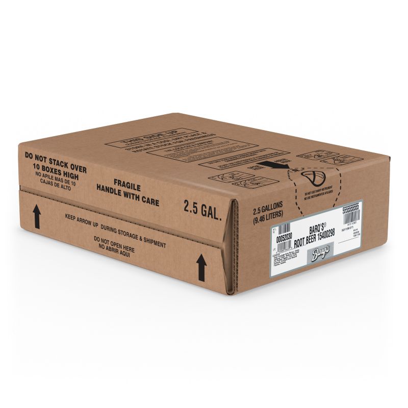 SYRUP SODA ROOT BEER BARQS BIB