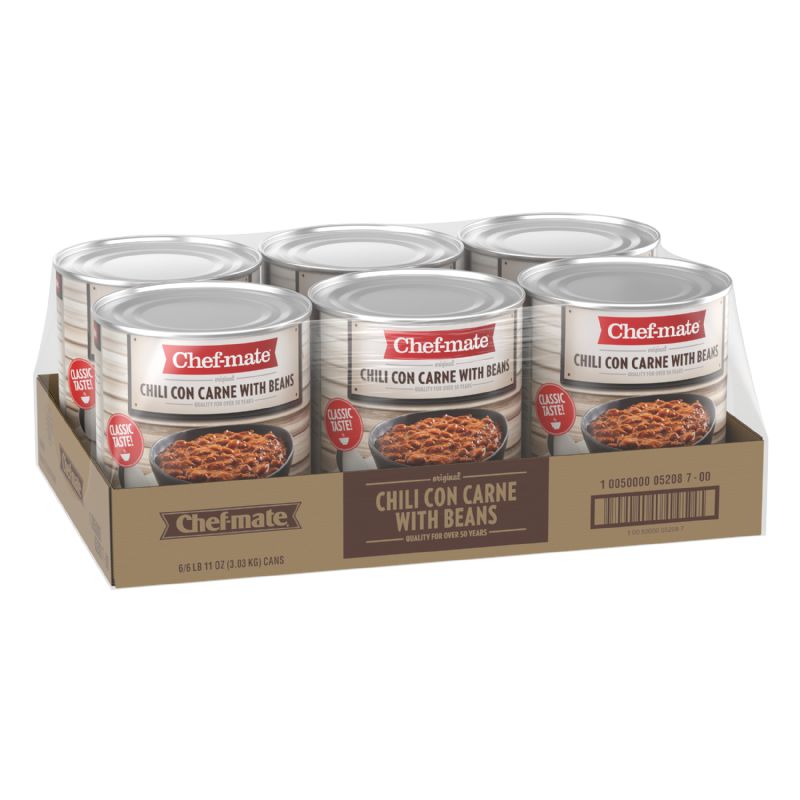 CHILI WITH BEAN CANNED