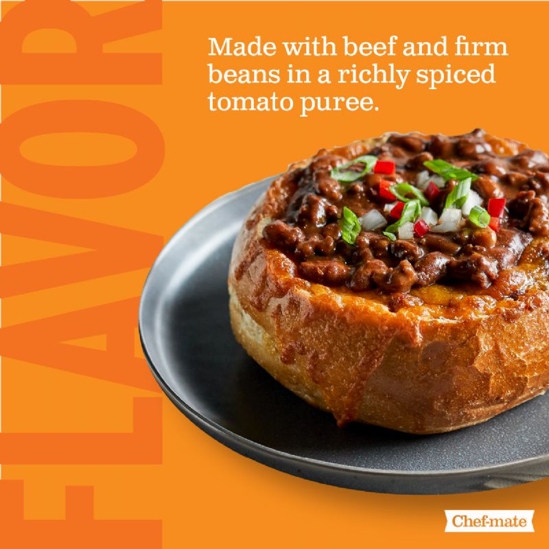 CHILI WITH BEAN CANNED