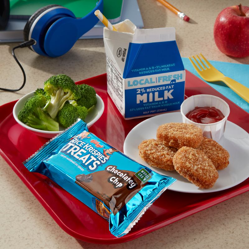 SNACK RICE KRISPIE TREAT CHOC CHIP WG