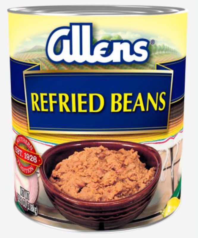 BEAN REFRIED WITH LARD
