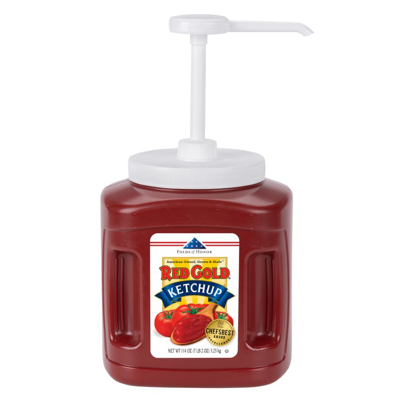 KETCHUP JUG WITH PUMP