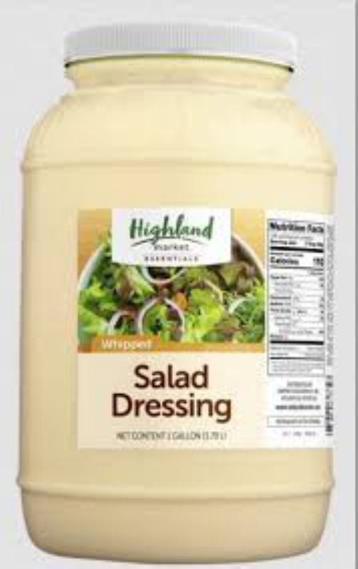 DRESSING SALAD WHIPPED