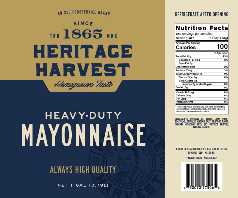 MAYONNAISE HEAVY DUTY HH