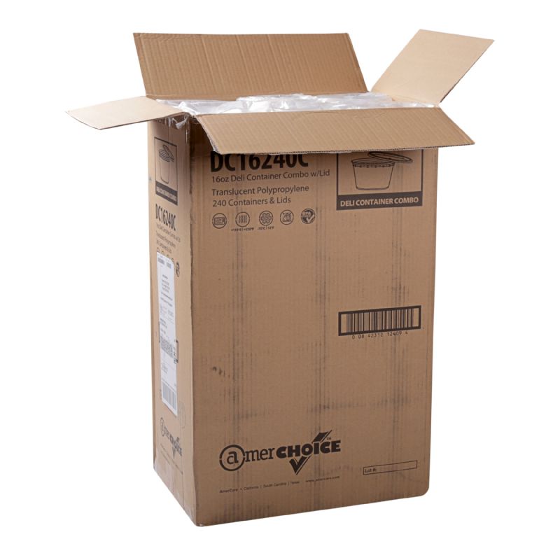 CONTAINER DELI COMBO 16 OZ