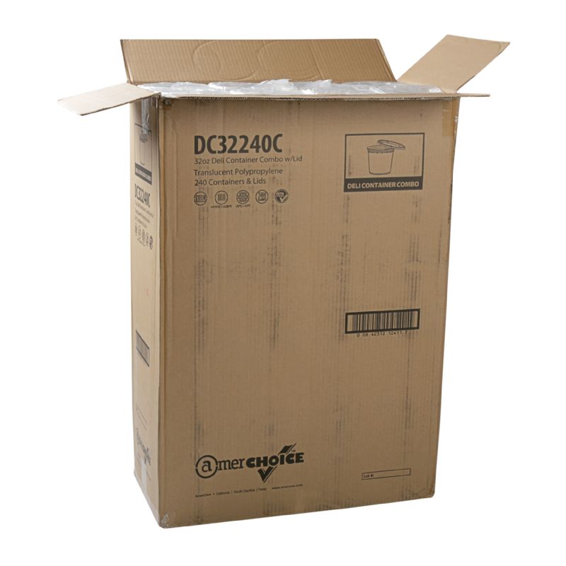 CONTAINER DELI COMBO 32 OZ
