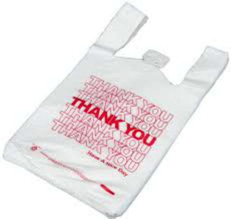 BAG T SHIRT THANK YOU PLASTIC