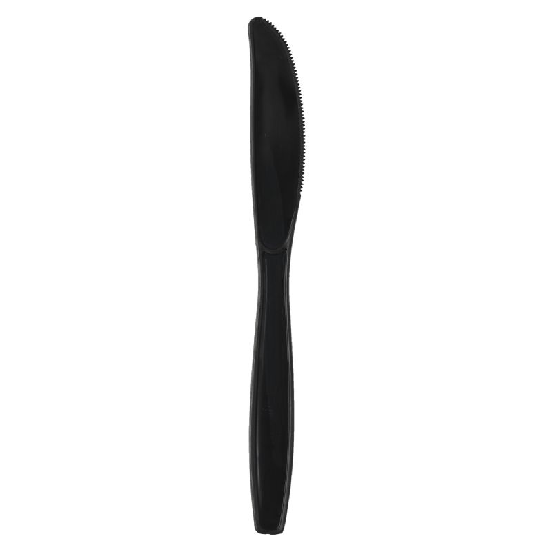 KNIFE HEAVY WEIGHT BLACK PLASTIC
