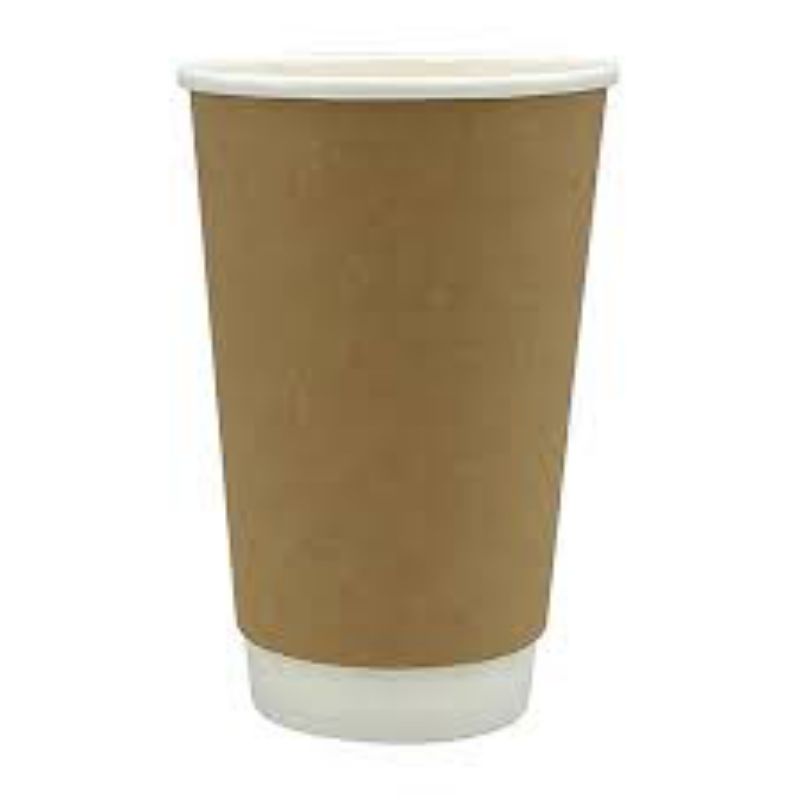 CUP PAPER HOT KRAFT 16 OZ