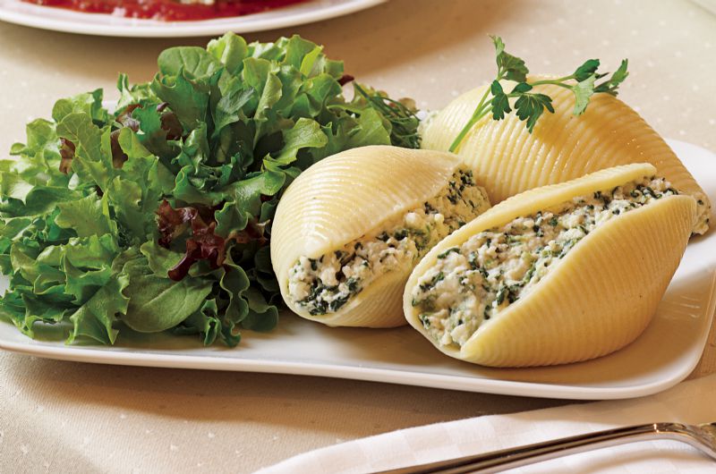 PASTA SHELL CHEESE STUFFED