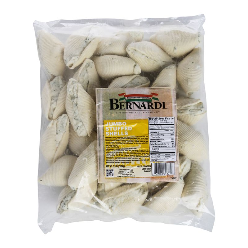 PASTA SHELL CHEESE STUFFED