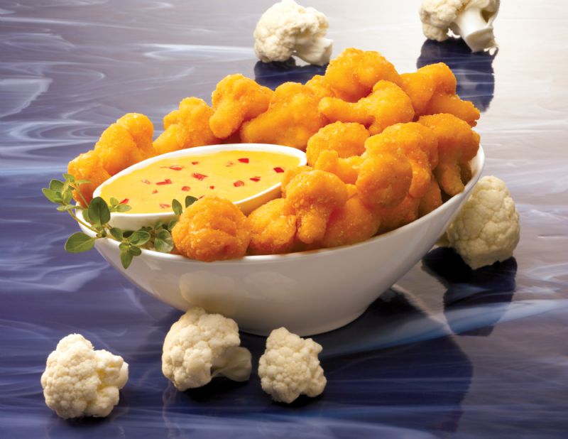 CAULIFLOWER CHEESE BREADED