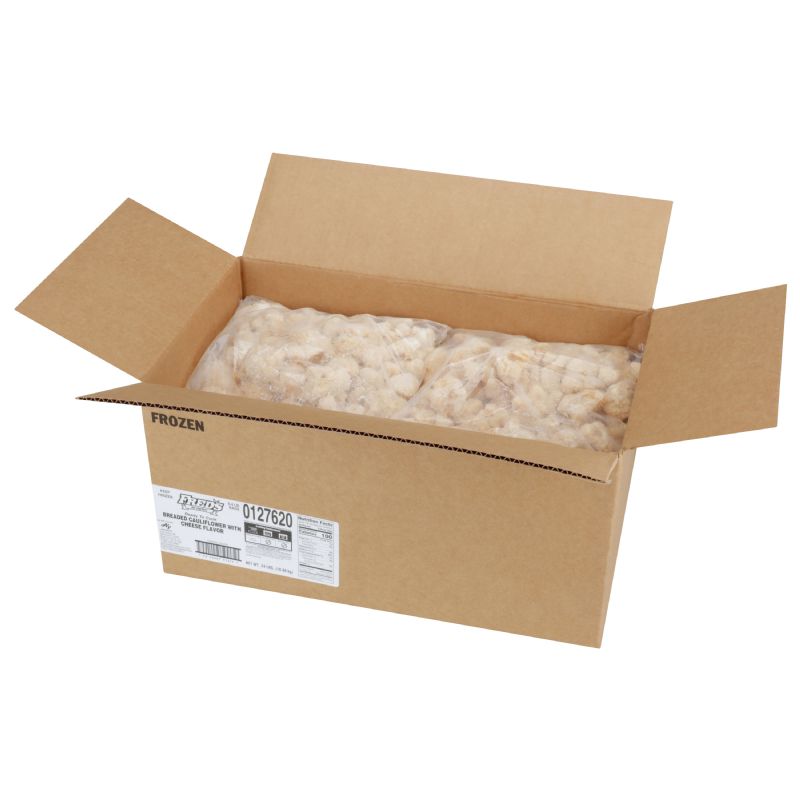 CAULIFLOWER CHEESE BREADED