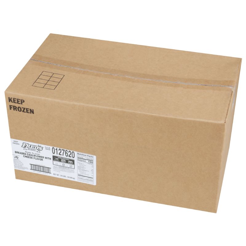 CAULIFLOWER CHEESE BREADED