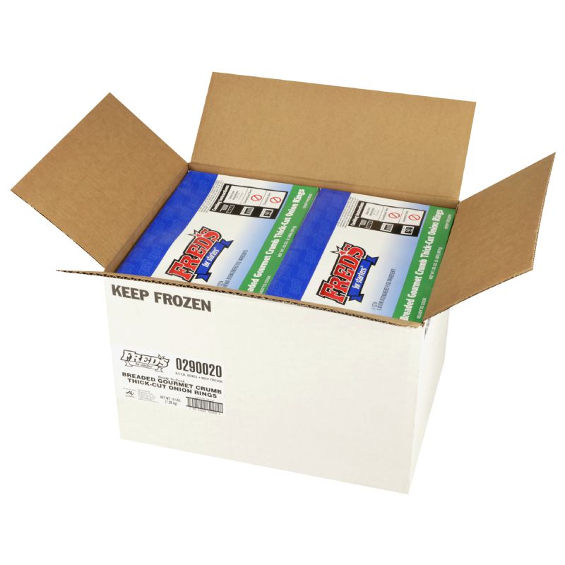 ONION RING GOURMET BREADED 3/4