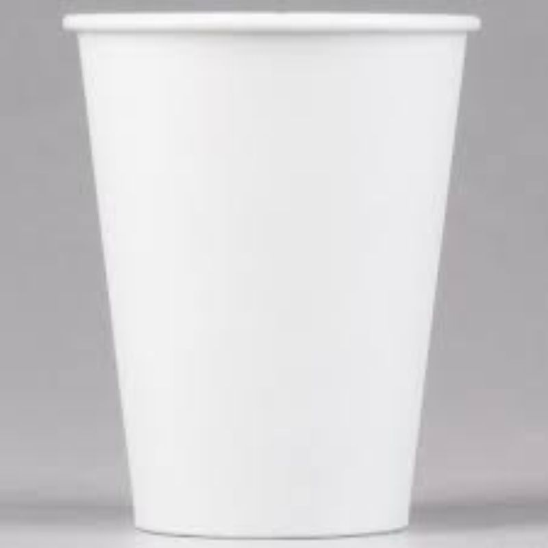 CUP PAPER HOT WHITE 12 OZ