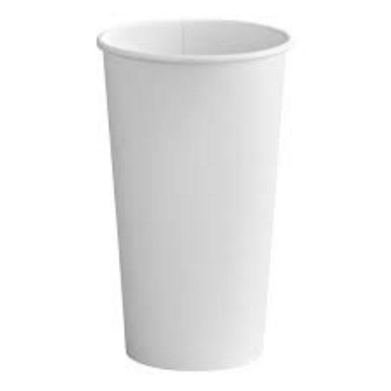CUP PAPER HOT WHITE 20 OZ